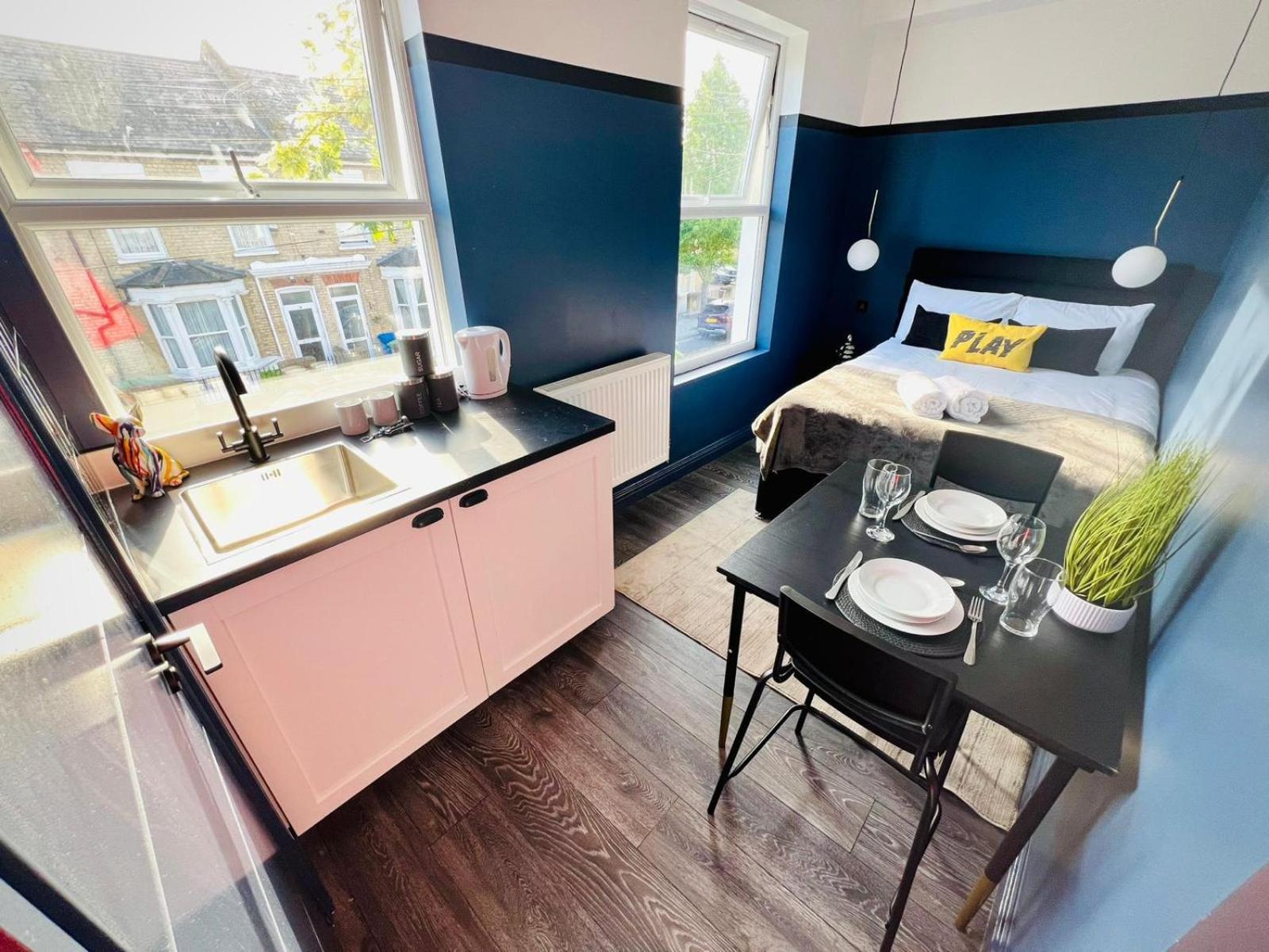 London 61 Central Studio, Ideal For Tourists High Recommend!!! Luaran gambar